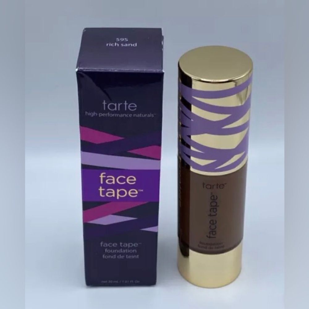 TARTE - 🎉HP🎉NWT -High-Performance Naturals FACE TAPE Matte Foundation/Rich Sand - Picture 4 of 14